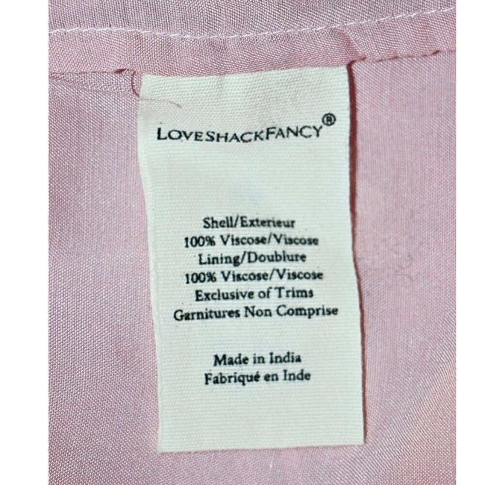LoveShackFancy Ellitia Victorian Lace Buttoned Maxi Dress in Light Lilac 2  $695 - Picture 16 of 16